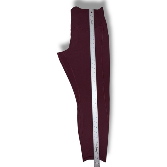 LULULEMON Align High-Rise Pant with Pockets 25 - Size 16 Garnet - Picture 6 of 10